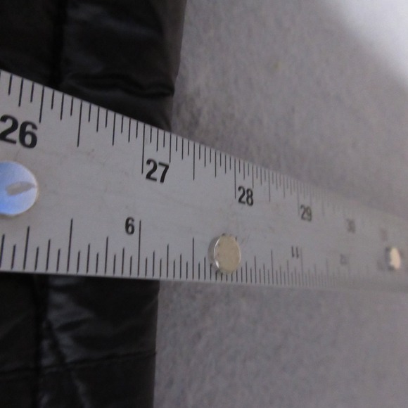 Harley Davidson Vest Women Puffer Embroidered Y2K 90s Biker Grunge Spell Out - Picture 8 of 9